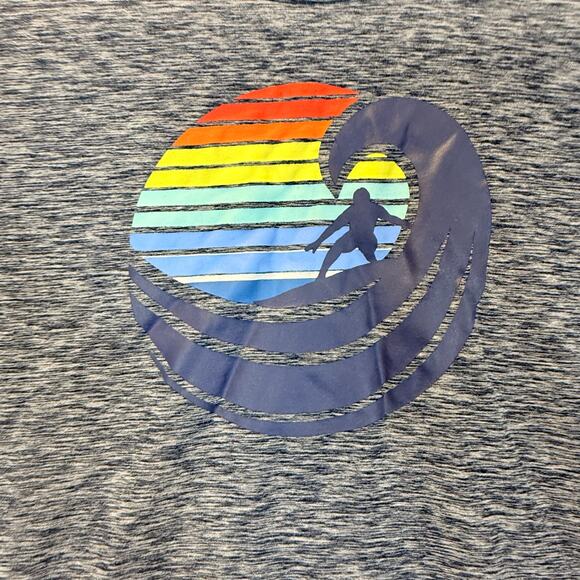 Hanna Andersson Boys Performance Tech T Shirt Surf Graphic Tee Rashguard 8 - Picture 3 of 9